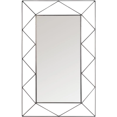 Safavieh Heath Decorative Rectangular Wall Mirror 5 Safavieh Heath Decorative Rectangular Wall Mirror - Image 3