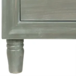 Safavieh Couture Blaise Nightstand with Storage - Ash Grey -Safavieh Furniture GUEST be057833 8524 423a 9c66 aafdadd24795