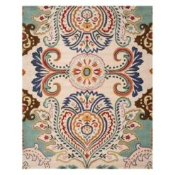 Safavieh Harvey Medallion Hand-Tufted Wool Area Rug -Safavieh Furniture GUEST be0c9a36 47d8 4ba3 bc74 3d353ed8f558