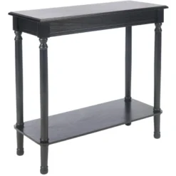 Safavieh Tinsley Rectangle Console Table with Turned Legs -Safavieh Furniture GUEST be7ca307 1aa6 4d24 9552 2f97aa8a2ec7
