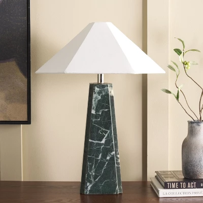 Safavieh Rylan 27.5" Green Marble Table Lamp - TBL2026 5 Safavieh Rylan 27.5" Green Marble Table Lamp - TBL2026 - Image 3