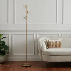 Safavieh Niobe 65" 3-Light Antique Gold Metal Floor Lamp -Safavieh Furniture GUEST bf3fad86 bedb 4511 a8b8 a68b59d56278