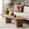 Safavieh Kali Natural Wood Oval Coffee Table 1 Safavieh Kali Natural Wood Oval Coffee Table -Safavieh Furniture GUEST bfb61618 b050 4f9c 9b87 b2e2ef6bf4db
