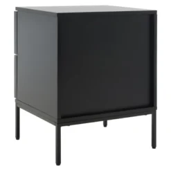 Safavieh Zadie 2-Drawer Modern Coastal Rattan Nightstand -Safavieh Furniture GUEST c00fcdef 3c28 446b b189 1b0a597e8f90