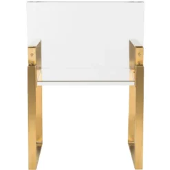 Safavieh Langston Acrylic Arm Chair with Brass Finish 12 Safavieh Langston Acrylic Arm Chair with Brass Finish -Safavieh Furniture GUEST c1701878 b229 4e40 b0c2 16e3b183004d