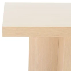 Safavieh Florence Small Console Table with Architectural T-Shaped Base -Safavieh Furniture GUEST c192833b 246e 46ee b588 2f08ad986d07