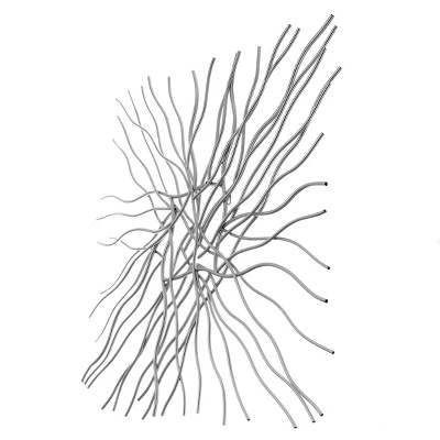 Safavieh Averina 40-Inch Iron Wall Decor in Antique Silver 4 Safavieh Averina 40-Inch Iron Wall Decor in Antique Silver - Image 2