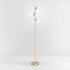 Safavieh Niobe 65" 3-Light Antique Gold Metal Floor Lamp -Safavieh Furniture GUEST c287c15f afae 4c00 8893 a9099fcbf437