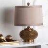 Safavieh Alexis 19" Gold Beaded Table Lamp with Taupe Shade -Safavieh Furniture GUEST c3174d37 6297 46bb 8cf5 880a4a8dc2a8