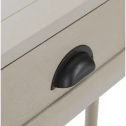 Christa Console Table With Storage - Vintage Grey - Safavieh -Safavieh Furniture GUEST c34b5e02 a62b 4d02 af16 a9c62a003383