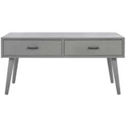 Safavieh Mozart Mid-Century Coffee Table with 2 Storage Drawers 22 Safavieh Mozart Mid-Century Coffee Table with 2 Storage Drawers -Safavieh Furniture GUEST c433df24 0996 4d63 a900 ee0af2e5c747