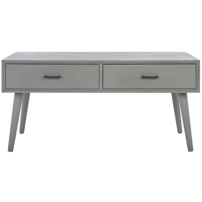 Safavieh Mozart Mid-Century Coffee Table with 2 Storage Drawers 12 Safavieh Mozart Mid-Century Coffee Table with 2 Storage Drawers - Image 10