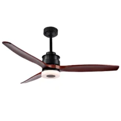 Safavieh Jemper 52-Inch LED Light Ceiling Fan in Black and Coffee -Safavieh Furniture GUEST c5a63f44 b91a 4bbb aac0 bfd1f2b1145c