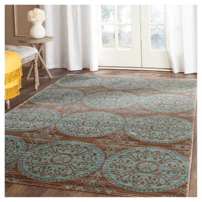 Safavieh Wilson Traditional Overdyed Persian Area Rug 4 Safavieh Wilson Traditional Overdyed Persian Area Rug - Image 2