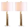 Safavieh 32" Hopper Table Lamp (Set of 2) – Antique Brass Gold & Marble Finish 1 Safavieh 32" Hopper Table Lamp (Set of 2) – Antique Brass Gold & Marble Finish -Safavieh Furniture GUEST c75bbaf6 e002 49c2 a306 28f3b14e2572