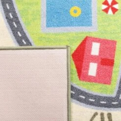 Safavieh Kids Playhouse KPH202 Interactive Power Loomed Area Rug -Safavieh Furniture GUEST c77cb405 3d77 43fb a128 95c6264a2966