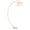 Safavieh Madigan 70-Inch Gold and White Arc Floor Lamp -Safavieh Furniture GUEST c7b384f8 359f 45bf 906c e301589ae507