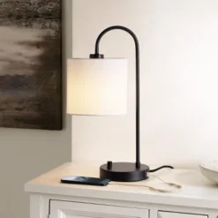 Safavieh Lybrin 19.25" Modern Table Lamp with USB Charging Port - Black 7 Safavieh Lybrin 19.25" Modern Table Lamp with USB Charging Port - Black -Safavieh Furniture GUEST c94a1d8e b0fb 43f4 932d e9a2d96e33a6