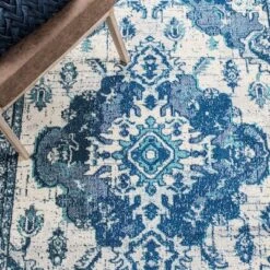 Safavieh Monaco MNC243 Power Loomed Boho-Chic Area Rug -Safavieh Furniture GUEST ca4298f5 d35c 48ad bfb7 7170f15b21ce