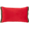 Safavieh Cinnamon Holiday Throw Pillow - 12" x 20" - Red & Green 1 Safavieh Cinnamon Holiday Throw Pillow - 12" x 20" - Red & Green -Safavieh Furniture GUEST ca6112de a931 4f66 80b1 d900d79424d7