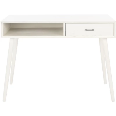 Safavieh Remy 1 Drawer Writing Desk - Mid-Century Modern Home Office 11 Safavieh Remy 1 Drawer Writing Desk - Mid-Century Modern Home Office - Image 9