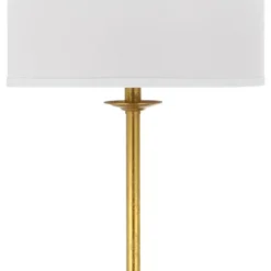Safavieh Elisa Baroque Gold Floor Lamp - LIT4346 -Safavieh Furniture GUEST cb694dde 569f 4d78 a840 ea457427abd9