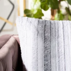 Safavieh Elian Ombré Ribbed Decorative Throw Pillow -Safavieh Furniture GUEST cb7c7bdf 454b 4a7e 8c1a 9b5a72f50136