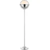 Safavieh Rensa Chrome Floor Lamp with Chic Globe Shade 2 Safavieh Rensa Chrome Floor Lamp with Chic Globe Shade -Safavieh Furniture GUEST cb980ed9 7215 462d 9cf8 2c59be76a806