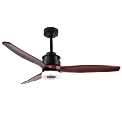 Safavieh Jemper 52-Inch LED Light Ceiling Fan in Black and Coffee -Safavieh Furniture GUEST cbac76dd 4d10 4d32 9bd4 ec1fbda06e3d