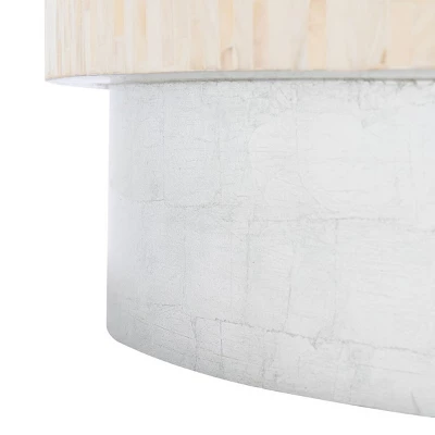 Safavieh Scarlett Round Coffee Table - Natural Coastal Design 6 Safavieh Scarlett Round Coffee Table - Natural Coastal Design - Image 4