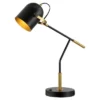 Safavieh Mulaney 22-Inch Table Lamp with USB Port - Black and Brass -Safavieh Furniture GUEST cddd25f6 b85e 4d22 a6e8 609049a6d3c9