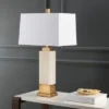 Safavieh Rozella 29.5-Inch Alabaster & Gold Marble Table Lamp 1 Safavieh Rozella 29.5-Inch Alabaster & Gold Marble Table Lamp -Safavieh Furniture GUEST cec6747e 32b6 4758 8ee0 c0d6faa5ddaf