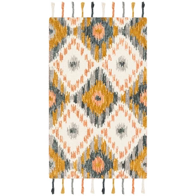 Safavieh Jasmin Geometric Hand-Hooked Wool Rug 7 Safavieh Jasmin Geometric Hand-Hooked Wool Rug - Image 5