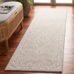 Safavieh Ebony EBN650 Handmade Tufted Wool & Cotton Area Rug