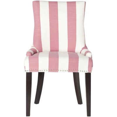 Safavieh Lester 19-Inch Upholstered Dining Chairs - Set of 2 10 Safavieh Lester 19-Inch Upholstered Dining Chairs - Set of 2 - Image 8