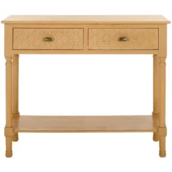 Safavieh Halton 2-Drawer Console Table with Turned Legs 31 Safavieh Halton 2-Drawer Console Table with Turned Legs -Safavieh Furniture GUEST d049869c 773a 4312 8607 20e01d018634