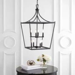 Safavieh Vallor 8-Light Two-Tiered Metal Pendant 10 Safavieh Vallor 8-Light Two-Tiered Metal Pendant -Safavieh Furniture GUEST d13b9b9c d507 4c20 baa1 e21537e5b741