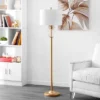 Safavieh Elza Gold Leaf Floor Lamp with Crystal Pineapple Accents -Safavieh Furniture GUEST d165e37f 0f75 45d6 ae85 bdf784eaaa95
