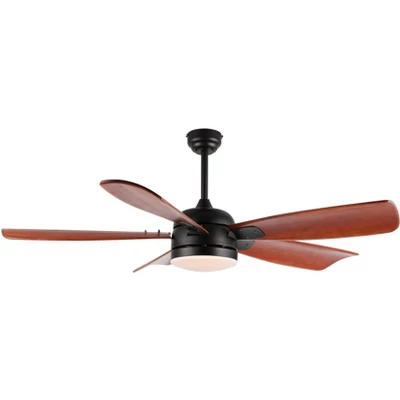 Safavieh Durden 57-Inch LED Light Ceiling Fan with Solid Wood Blades 9 Safavieh Durden 57-Inch LED Light Ceiling Fan with Solid Wood Blades - Image 7
