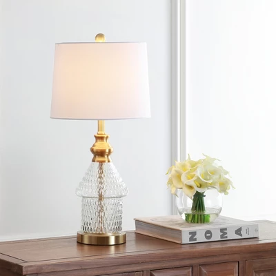 Safavieh Camden Table Lamp - Contemporary Textured Glass & Gold Finish 5 Safavieh Camden Table Lamp - Contemporary Textured Glass & Gold Finish - Image 3