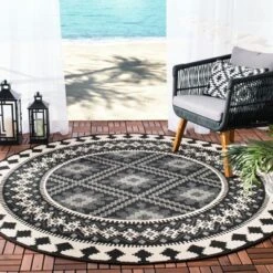 Safavieh Veranda VER099 Power Loomed Indoor/Outdoor Area Rug