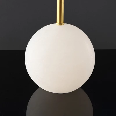 Safavieh Genesis Alabaster & Gold Metal Table Lamp 8 Safavieh Genesis Alabaster & Gold Metal Table Lamp - Image 6