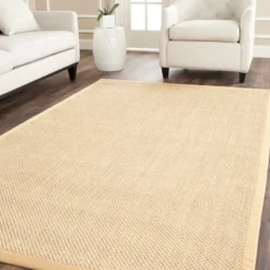 Safavieh Natural Fiber NF443 Power Loomed Sisal Area Rug