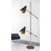 71" Reed Floor Lamp Black (Includes CFL Light Bulb) - Safavieh -Safavieh Furniture GUEST dd43c773 63d1 431c ad47 ffc3ff277444