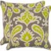 Safavieh Dylan Paisley Cotton & Linen Throw Pillows - Set of 2 -Safavieh Furniture GUEST dea4662f e11f 4221 81e3 09dfa769b5f5
