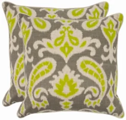 Safavieh Dylan Paisley Cotton & Linen Throw Pillows - Set of 2