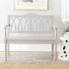 Safavieh Benjamin Bench - Quartz Grey Gothic Wood Bench 1 Safavieh Benjamin Bench - Quartz Grey Gothic Wood Bench -Safavieh Furniture GUEST dfb8f616 5b76 43d8 8542 0895c0a6ef70