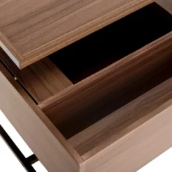 Safavieh Kristie Contemporary Lift Top Coffee Table in Dark Oak & Black -Safavieh Furniture GUEST e2167981 ab71 4381 8e2d 57670d940767