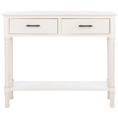Safavieh Halton 2-Drawer Console Table with Turned Legs 17 Safavieh Halton 2-Drawer Console Table with Turned Legs - Image 15
