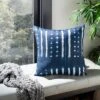 Safavieh Narla Deep Blue and White 16-inch Square Throw Pillow -Safavieh Furniture GUEST e4b1f172 9f75 4335 9255 ef7929ca370b